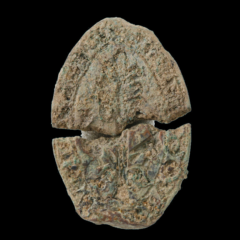 Petschaft (Siegelstempel) des Ordensbruder Jakob Vogelo aus dem 13. Jh.